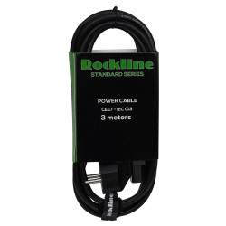 ROCKLINE Power Cable IEC 3m
